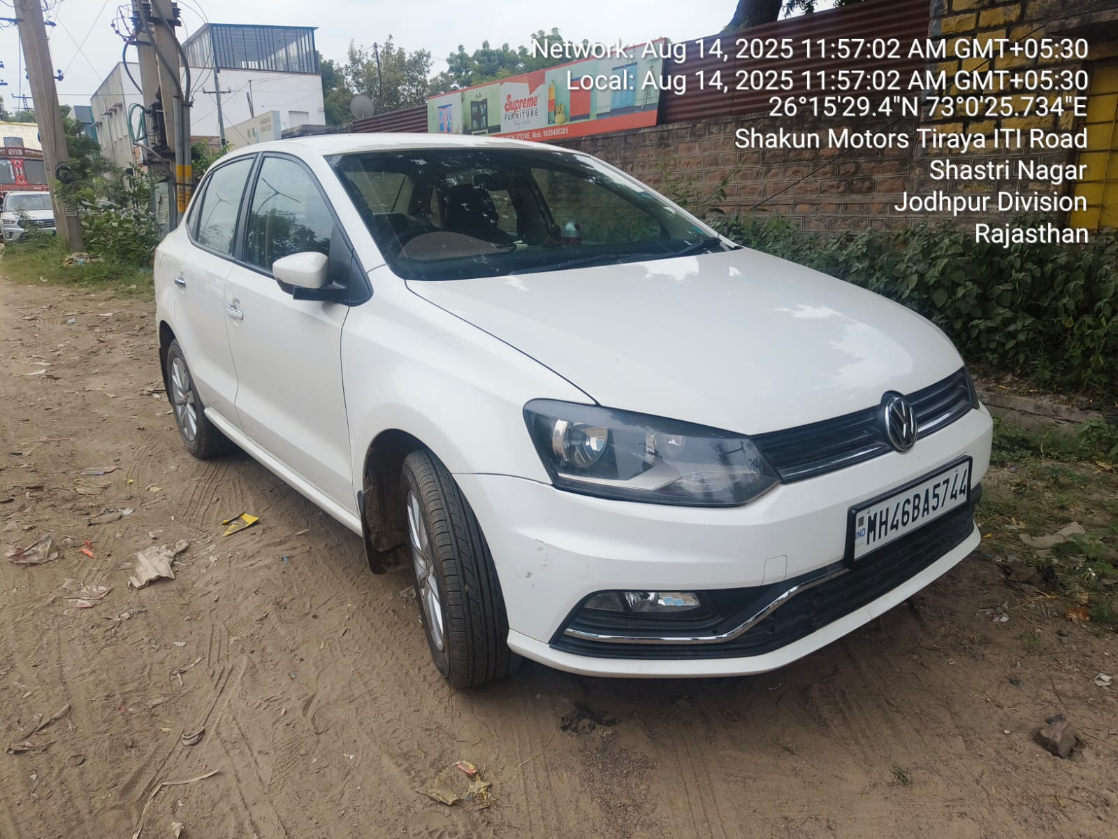 Volkswagen Ameo(2016-2019) Highline 1.2l (p)